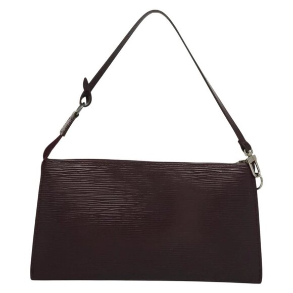 LOUIS VUITTON Epi Pochette Accessoires Pouch Cassis M5298K - Picture 1 of 15